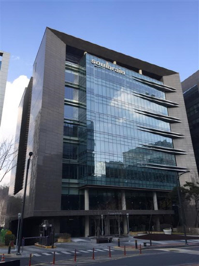 성남 판교 솔브레인 본사 전경